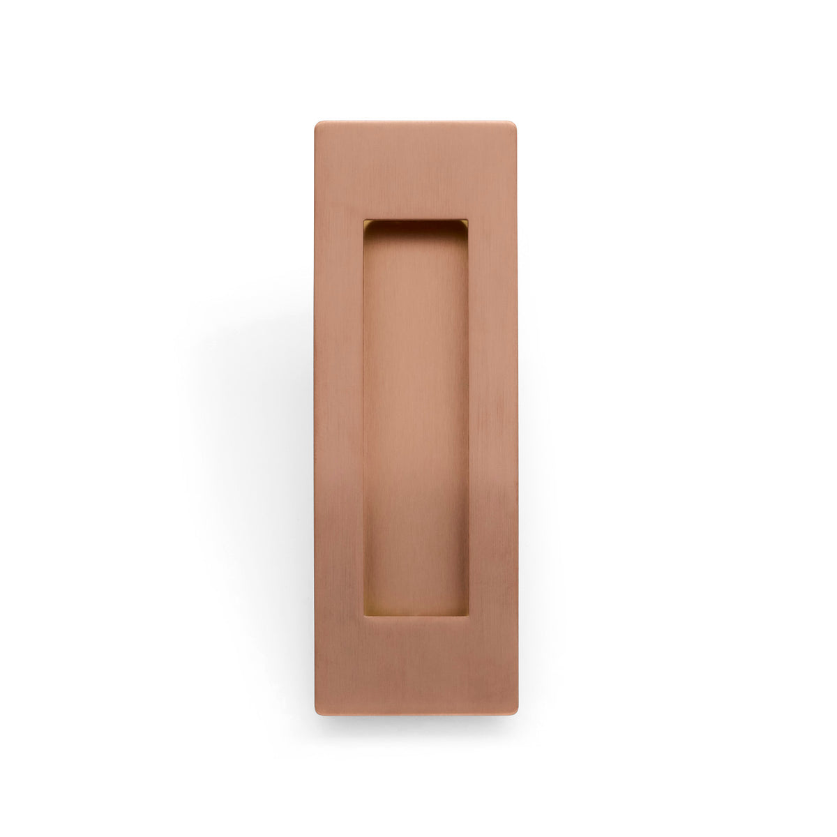 Sienna Bronze Sliding Door Flush Pull 120mm x 40mm