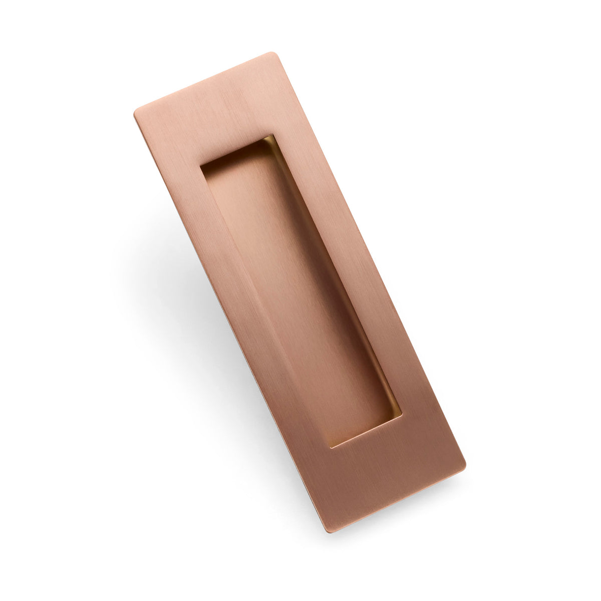 Sienna Bronze Sliding Door Flush Pull 120mm x 40mm