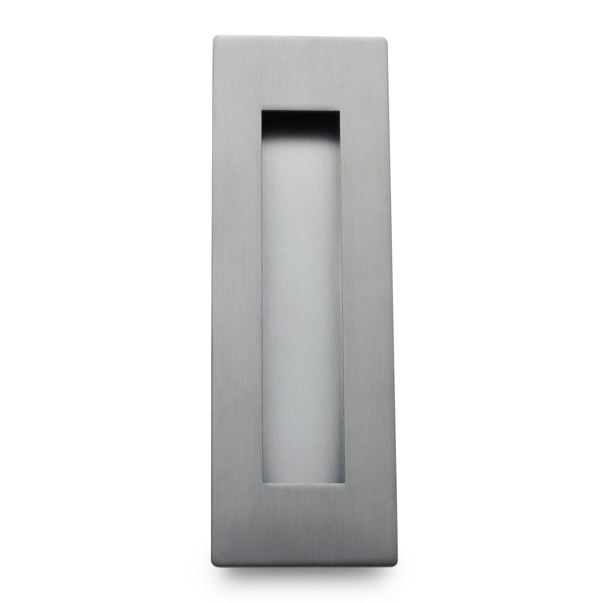 Gunmetal Sliding Door Flush Pull 150mm x 50mm