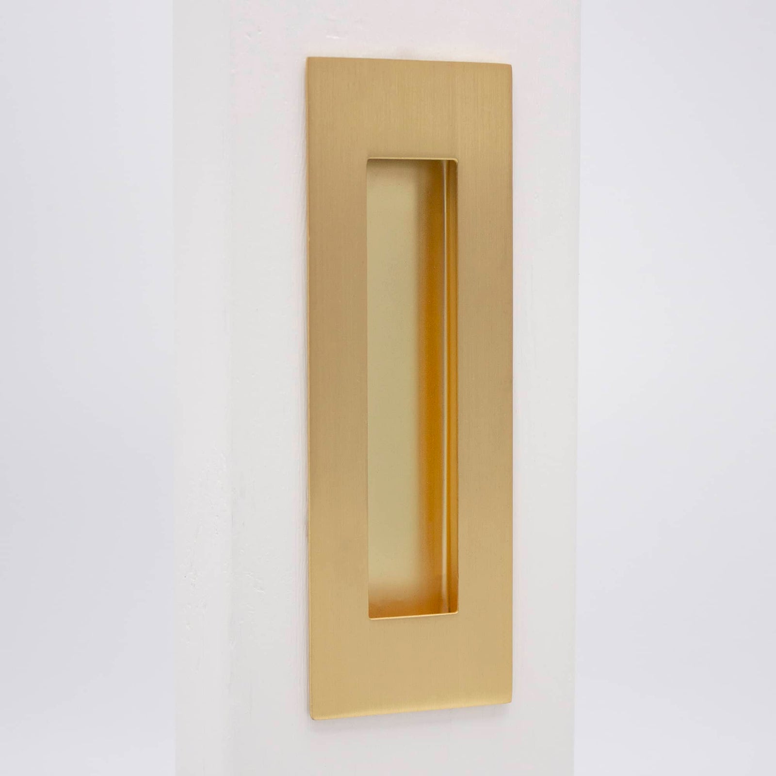 Buy Satin Brass Sliding Door Flush Pulls Online