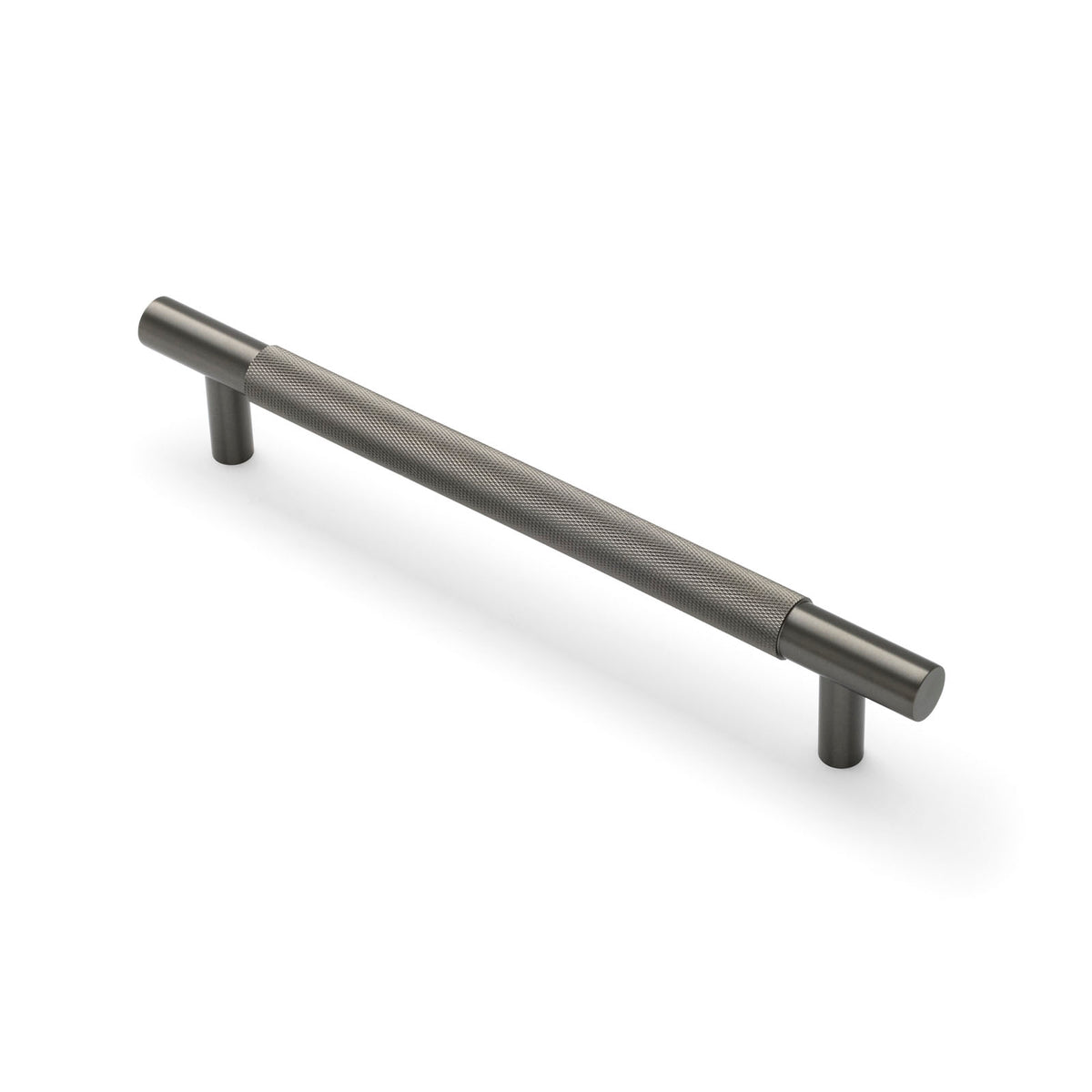 Gunmetal Knurled Appliance/Door Pull - Charmian