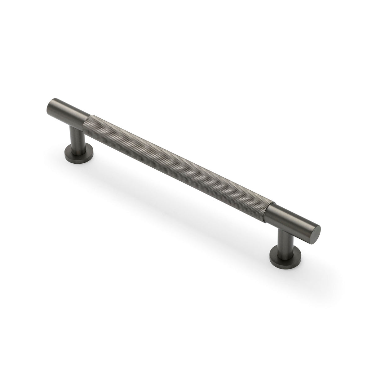 Gunmetal Knurled Appliance/Door Pull - Charmian