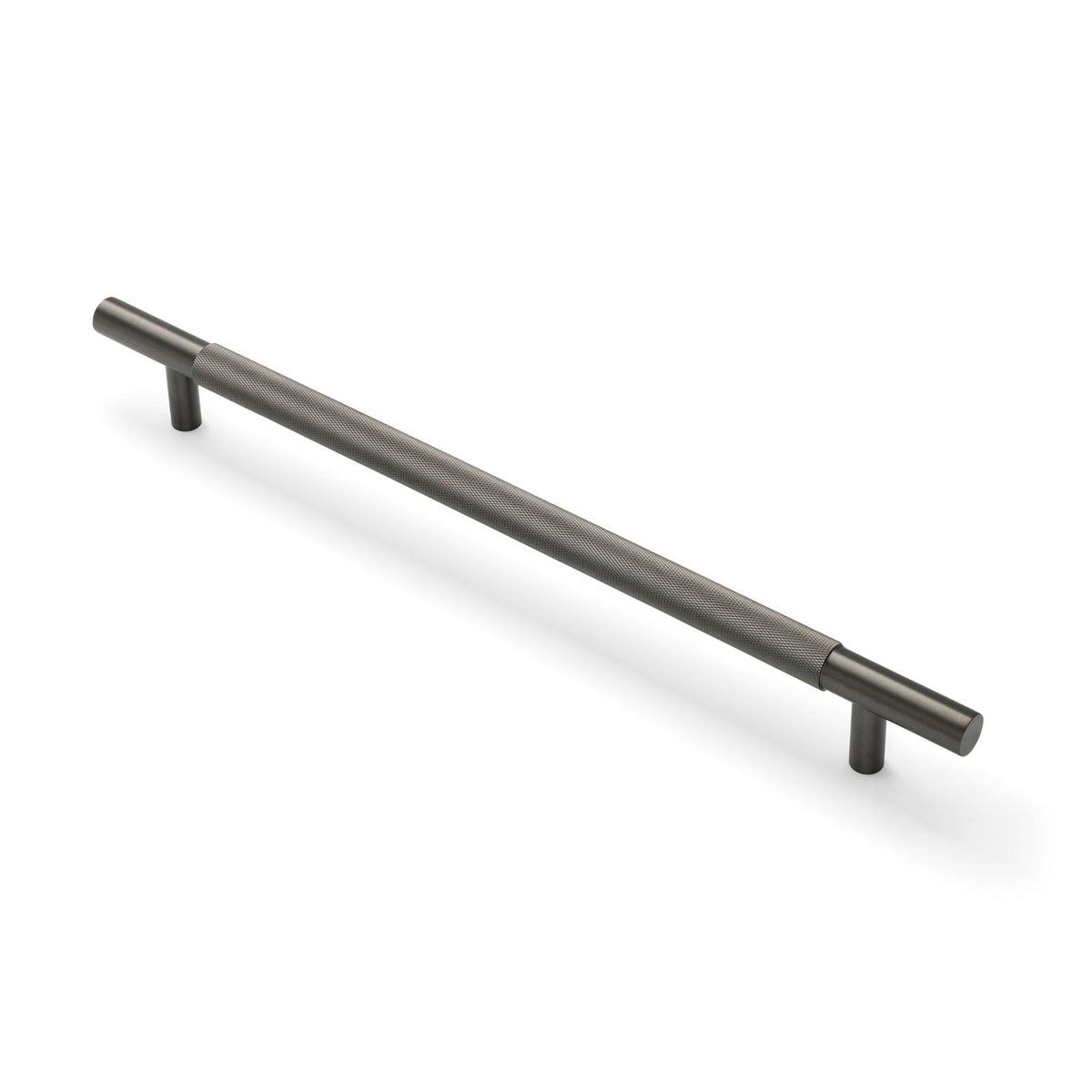 Gunmetal Knurled Appliance/Door Pull - Charmian