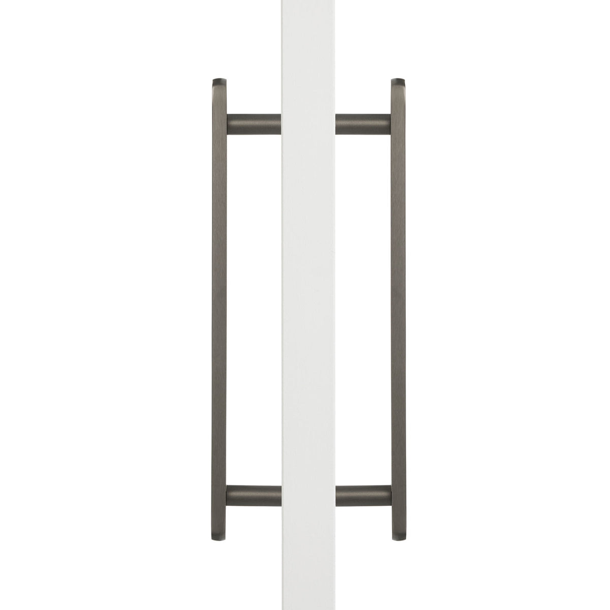 Gunmetal Oval Profile Back to Back Door Pull - Imogen