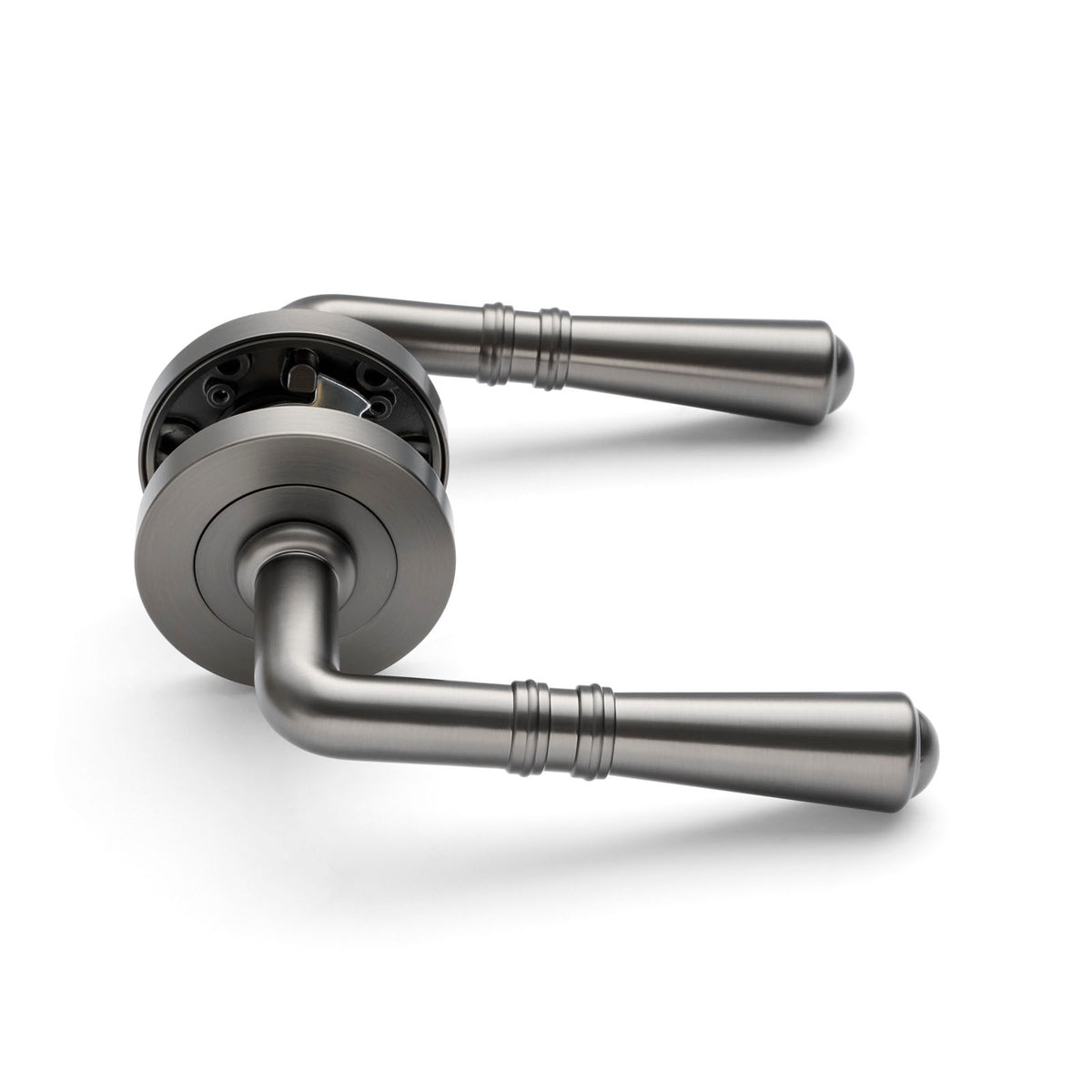 Gunmetal Passage Door Handle - Lexton
