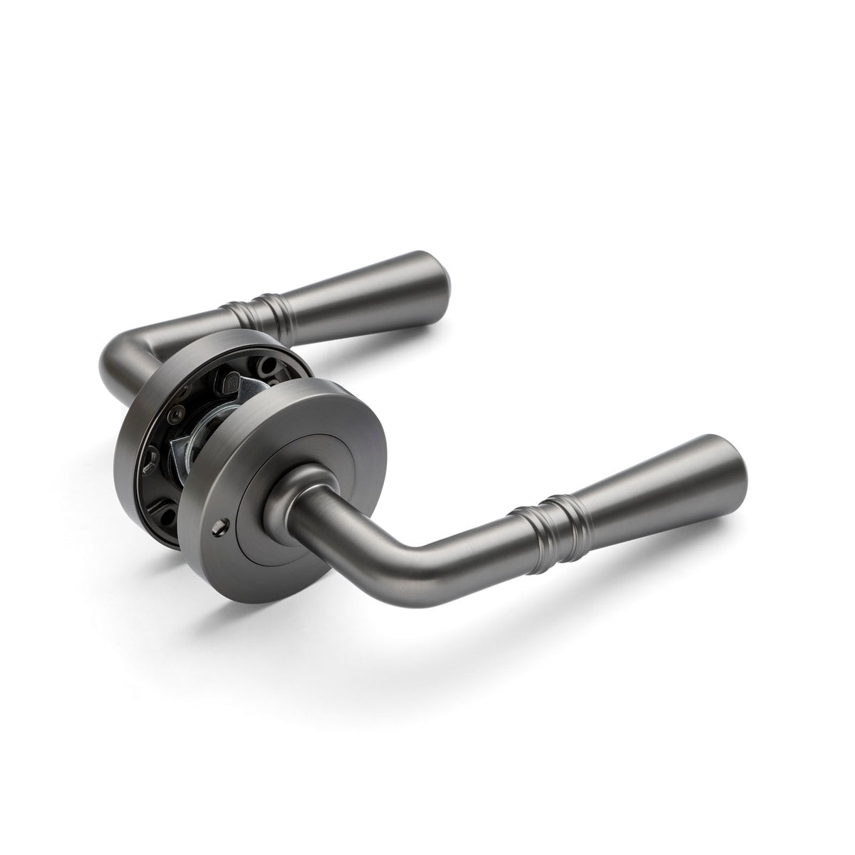 Gunmetal Privacy Door Handle - Lexton