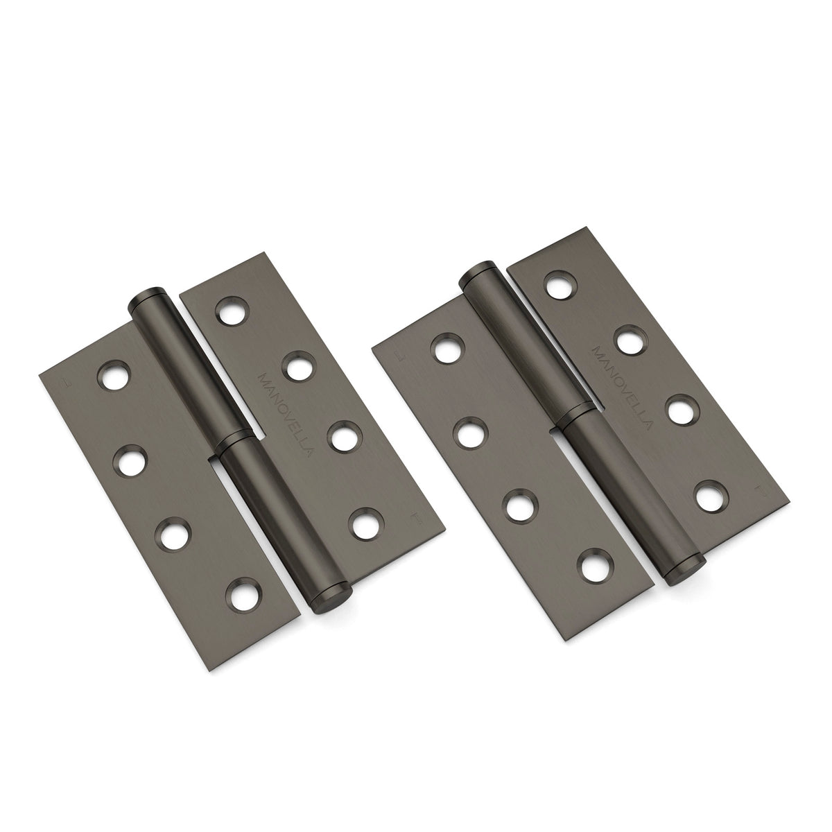 Gunmetal Lift Off Left Hand Hinge (Pair) 100mm x 75mm