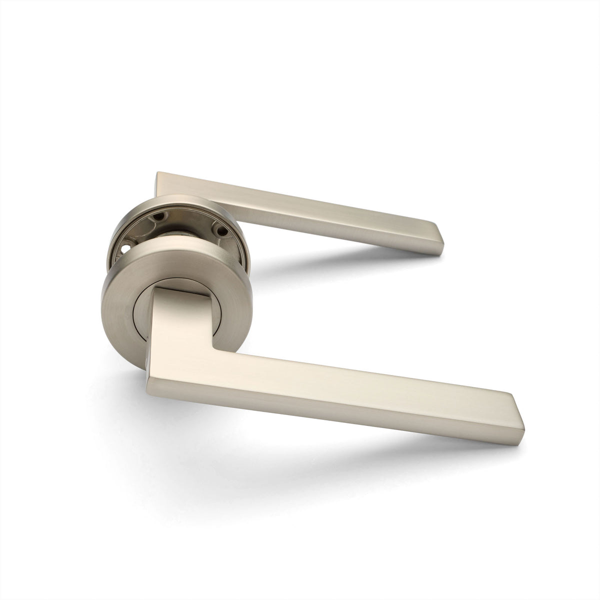 Brushed Nickel Passage Door Handle - Hamilton