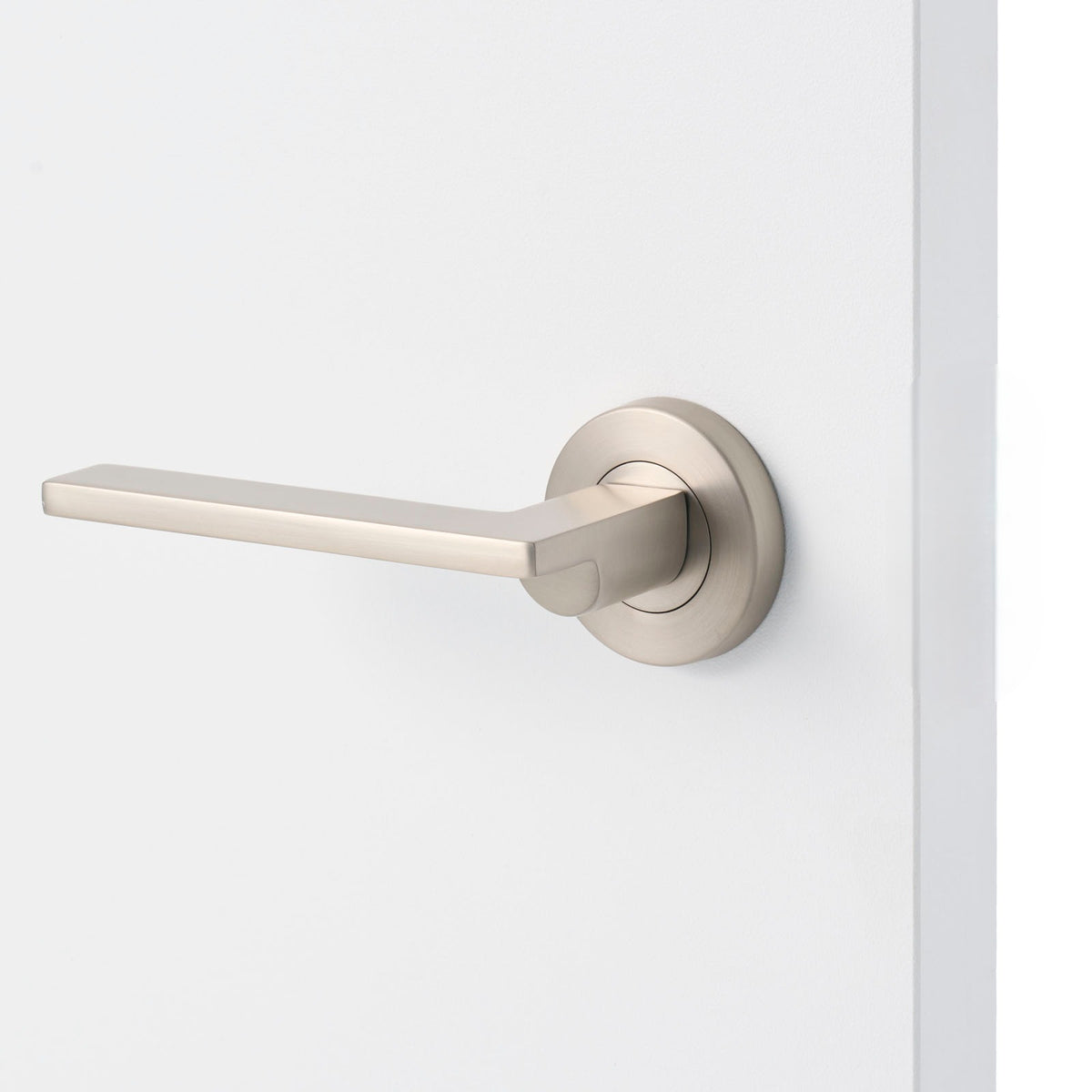 Brushed Nickel Dummy Door Handle