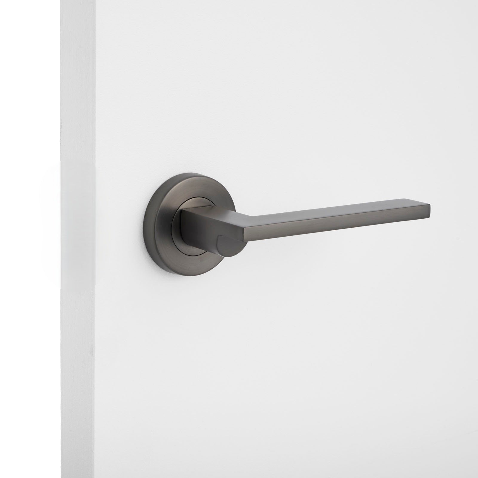 Brushed Nickel Dummy Door Handle