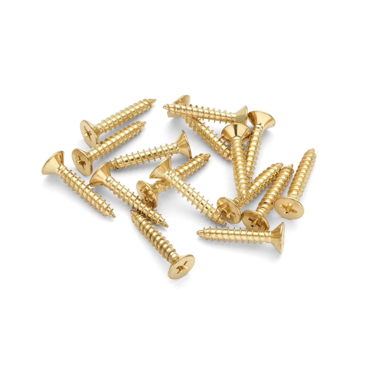 Countersunk Timber Hinge Screw (16 pack) - Various Finishes