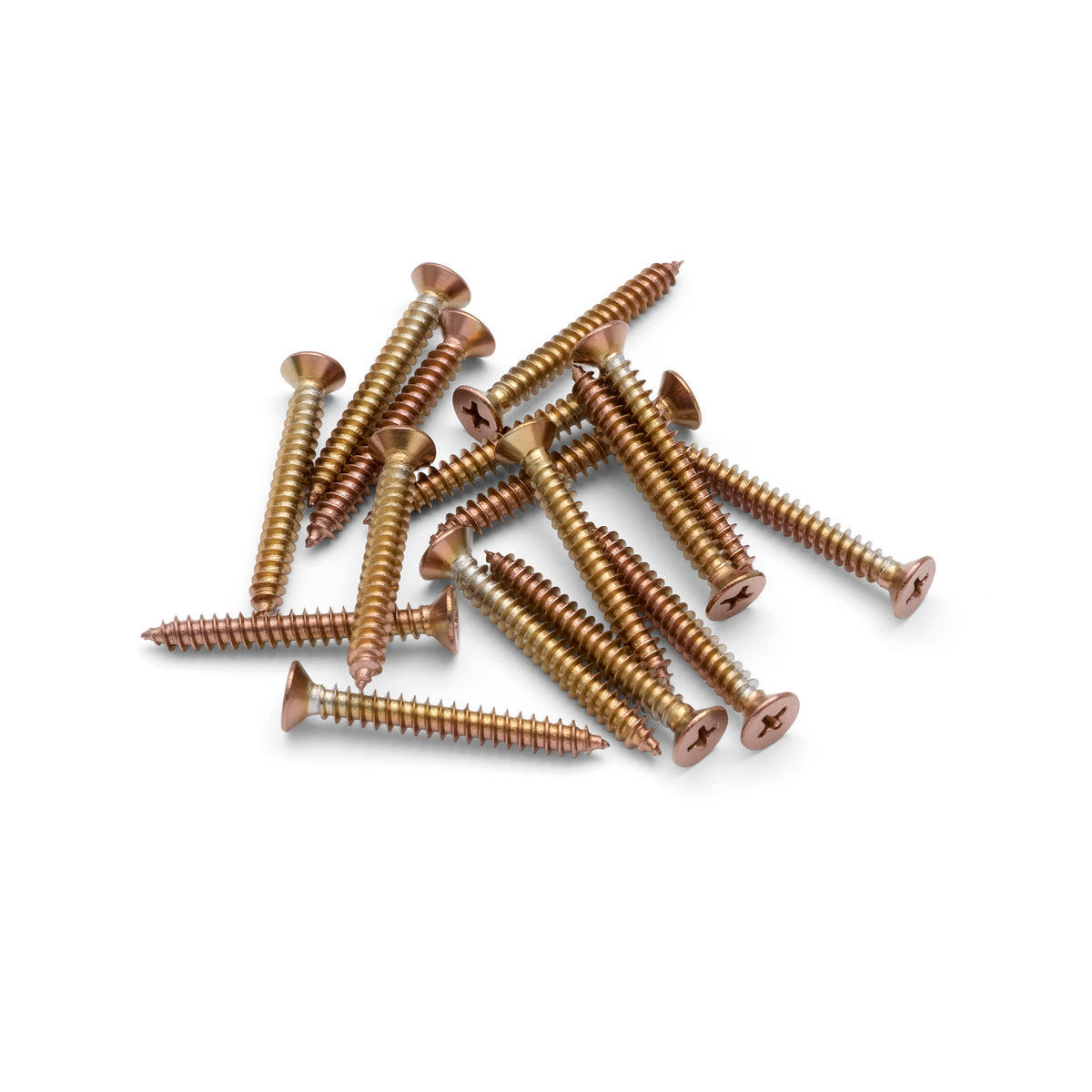 Countersunk Timber Hinge Screw (16 pack) - Various Finishes