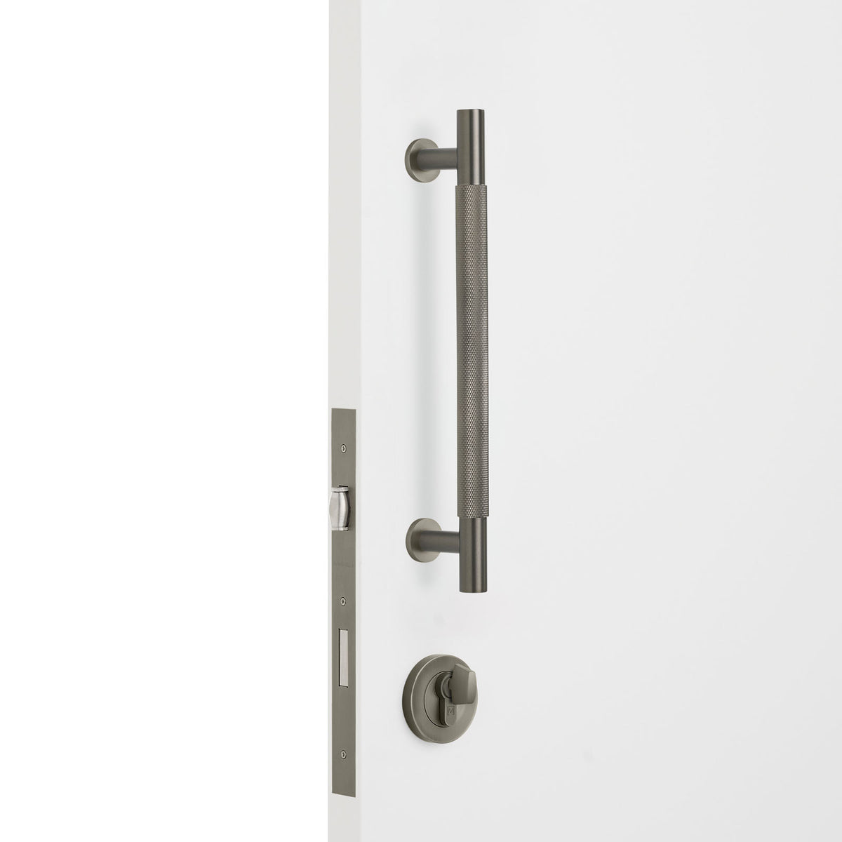 Gunmetal Roller Lock Kit - Charmian Pull