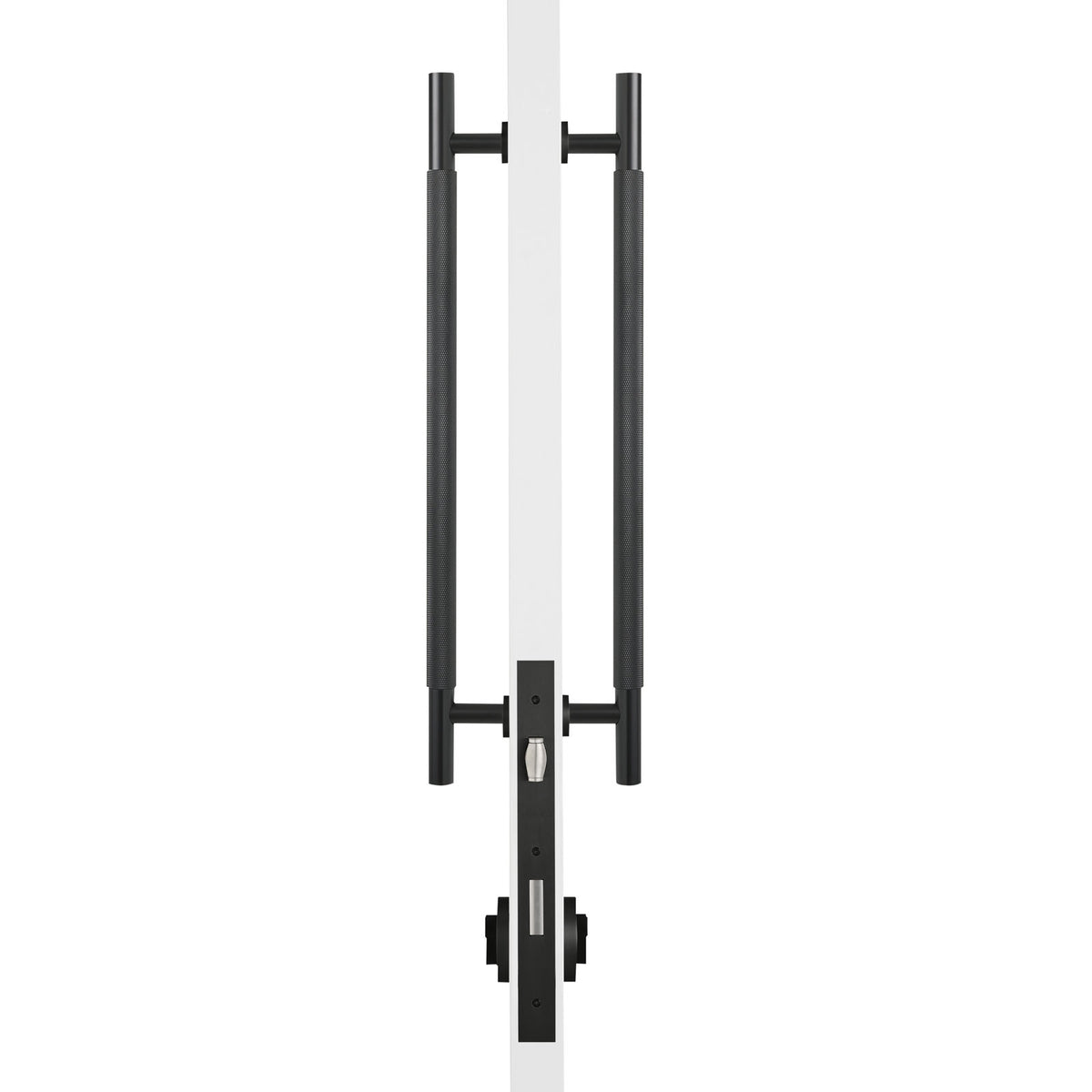 Matt Black Roller Lock Kit - Charmian Pull