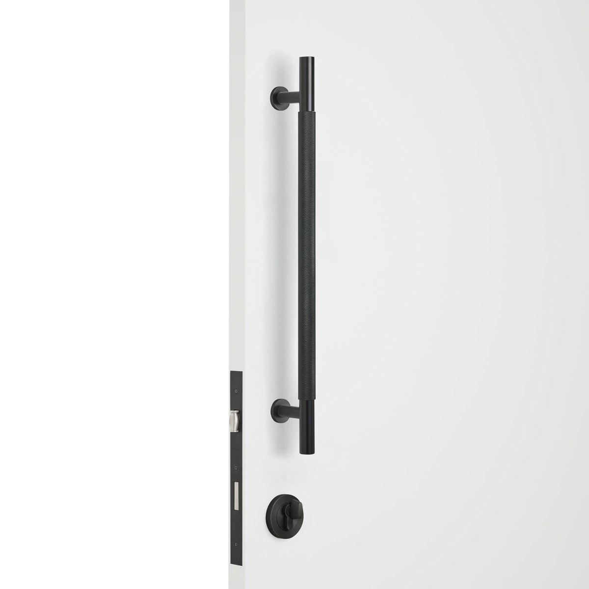 Matt Black Roller Lock Kit - Charmian Pull