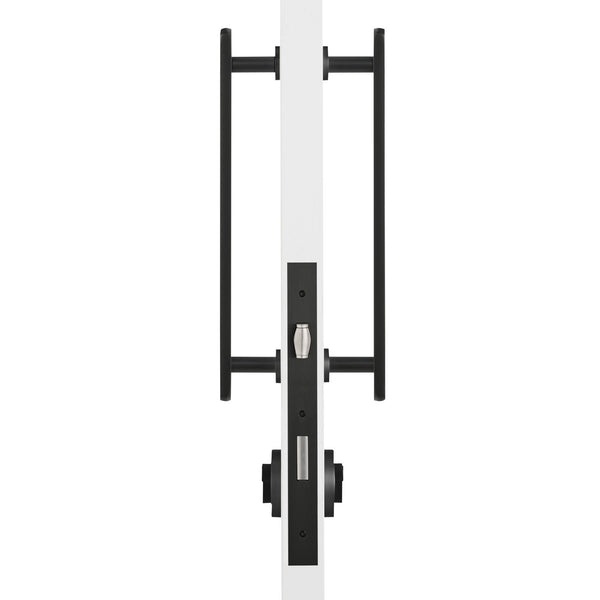 Imogen Pull - Matt Black Roller Lock Kit- Manovella