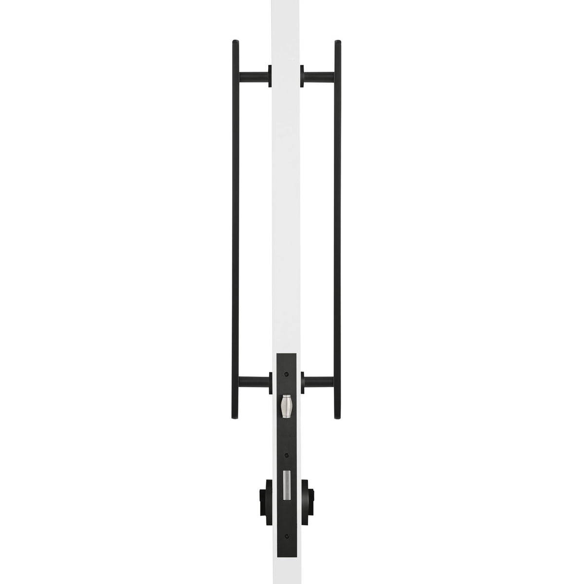 Matt Black Roller Lock Kit - Imogen Pull