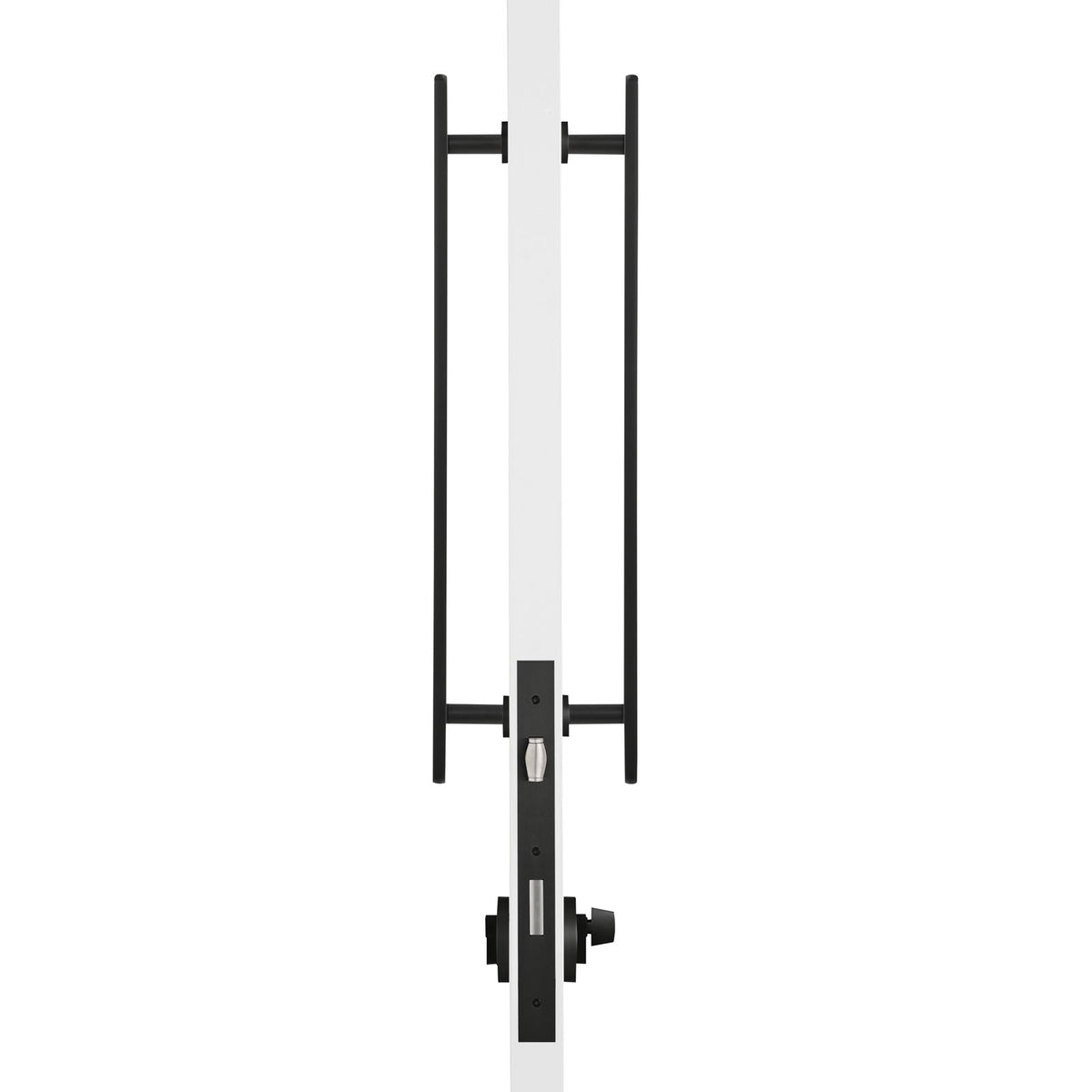 Matt Black Roller Lock Kit - Imogen Pull