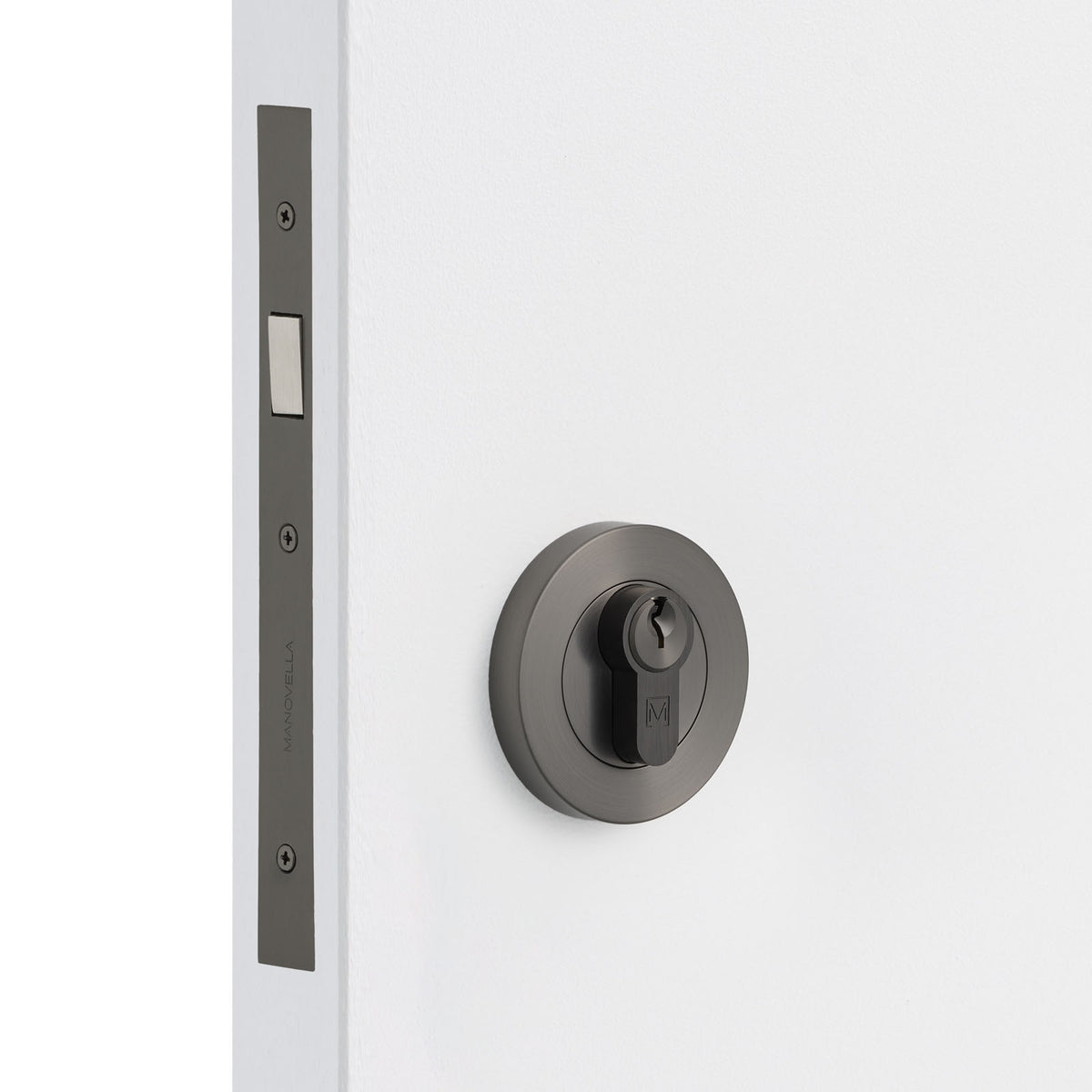 Gunmetal Sliding Door Lock Kit