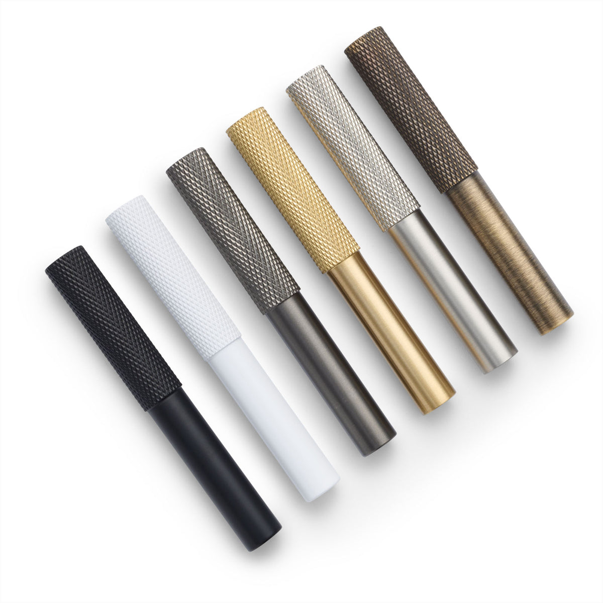 Solid Brass Cabinet Handle Sample Bar - Various Finishes