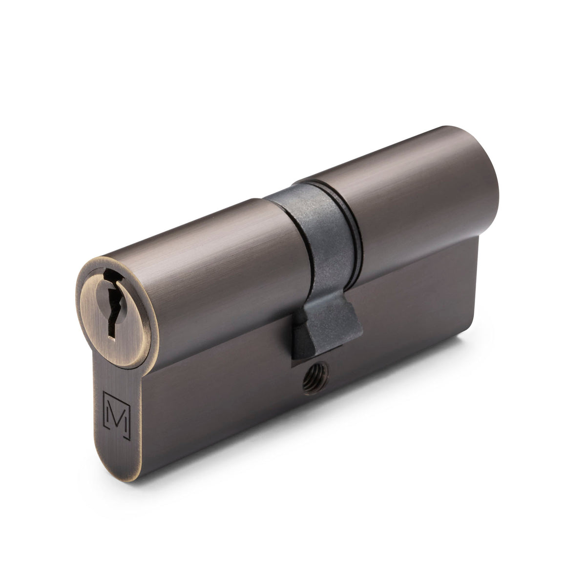 Aged Brass High Security Dual Function 5 Pin Euro Cylinder