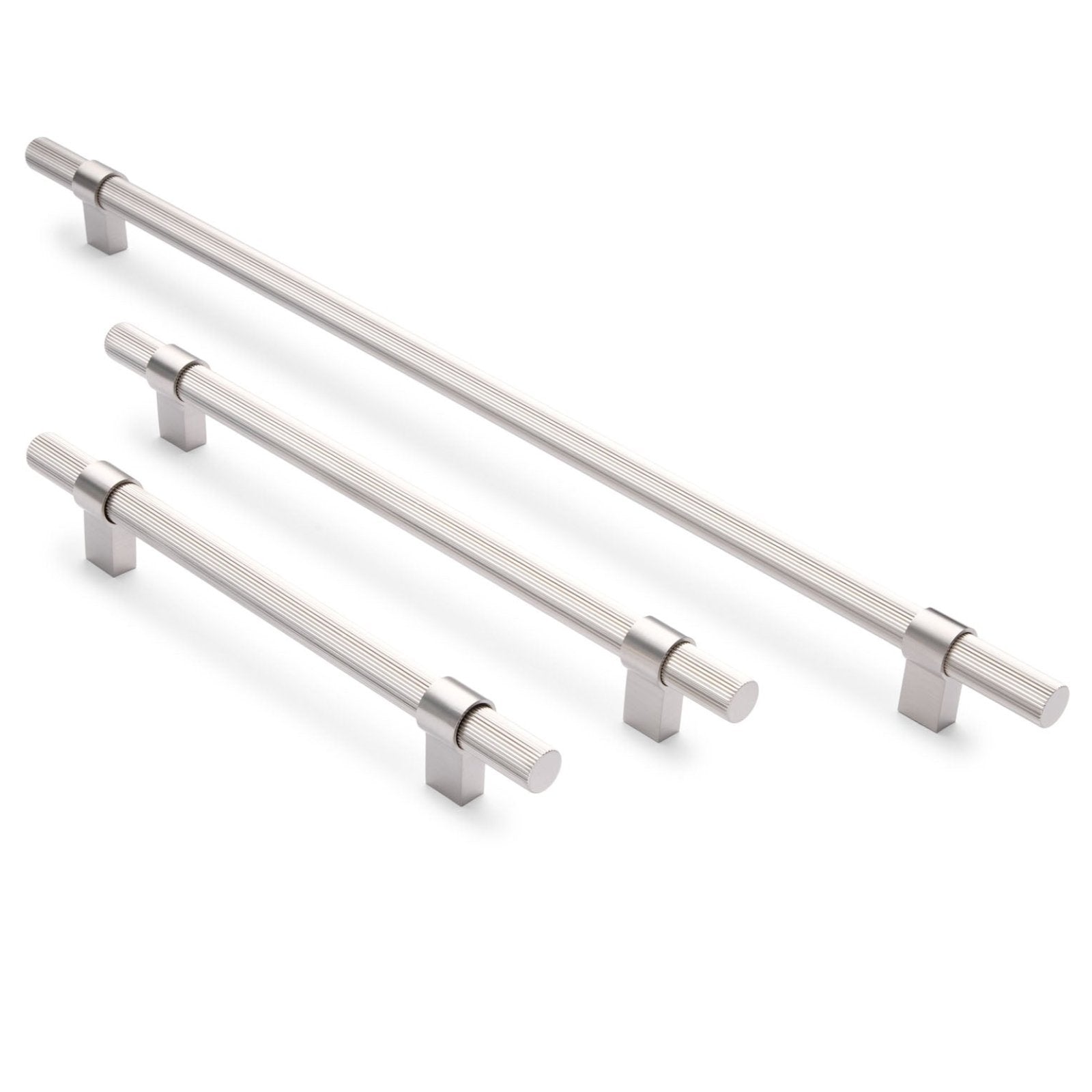 Brushed Nickel Cabinet Handles | Manovella