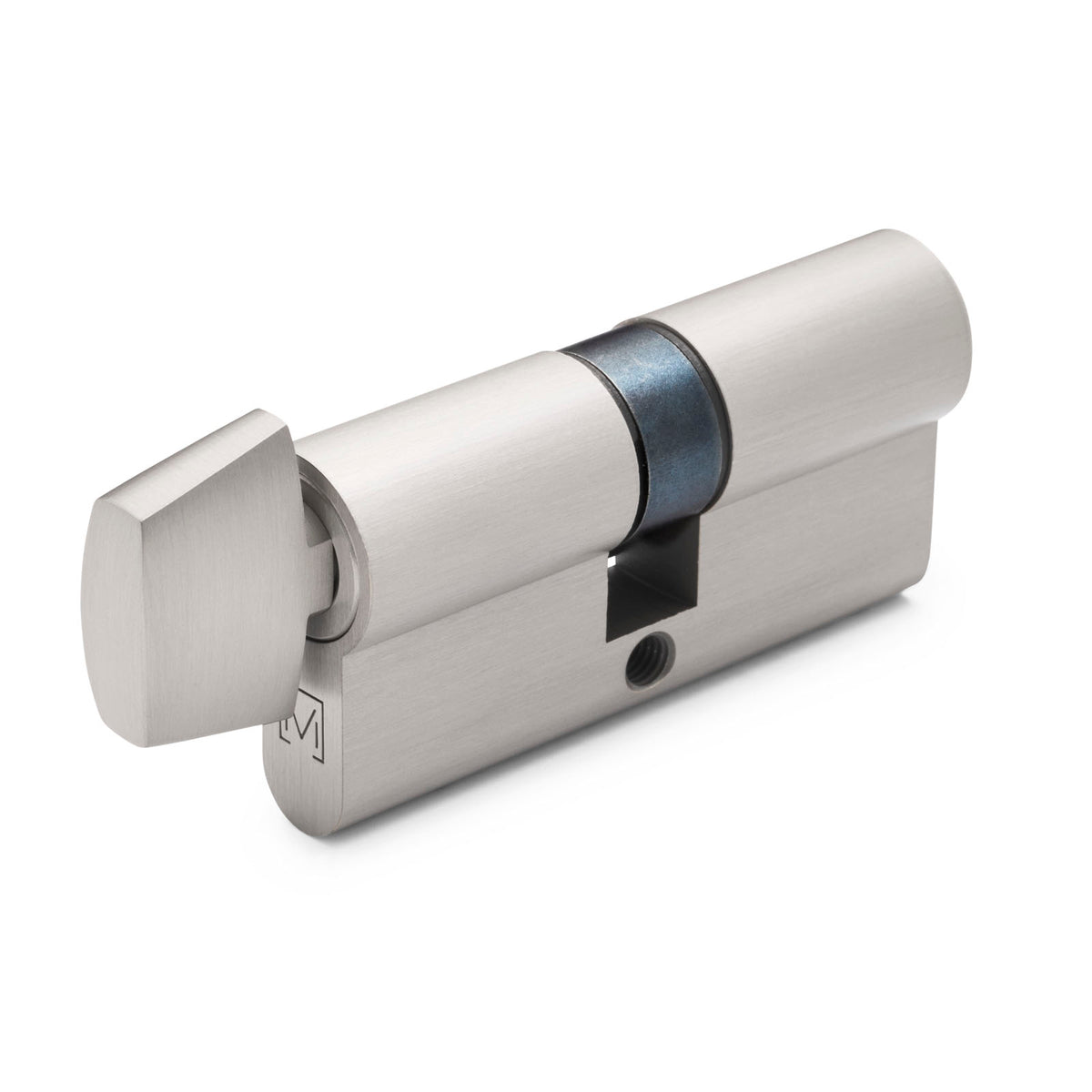 Brushed Nickel High Security Turn Snib 5 Pin Euro Cylinder
