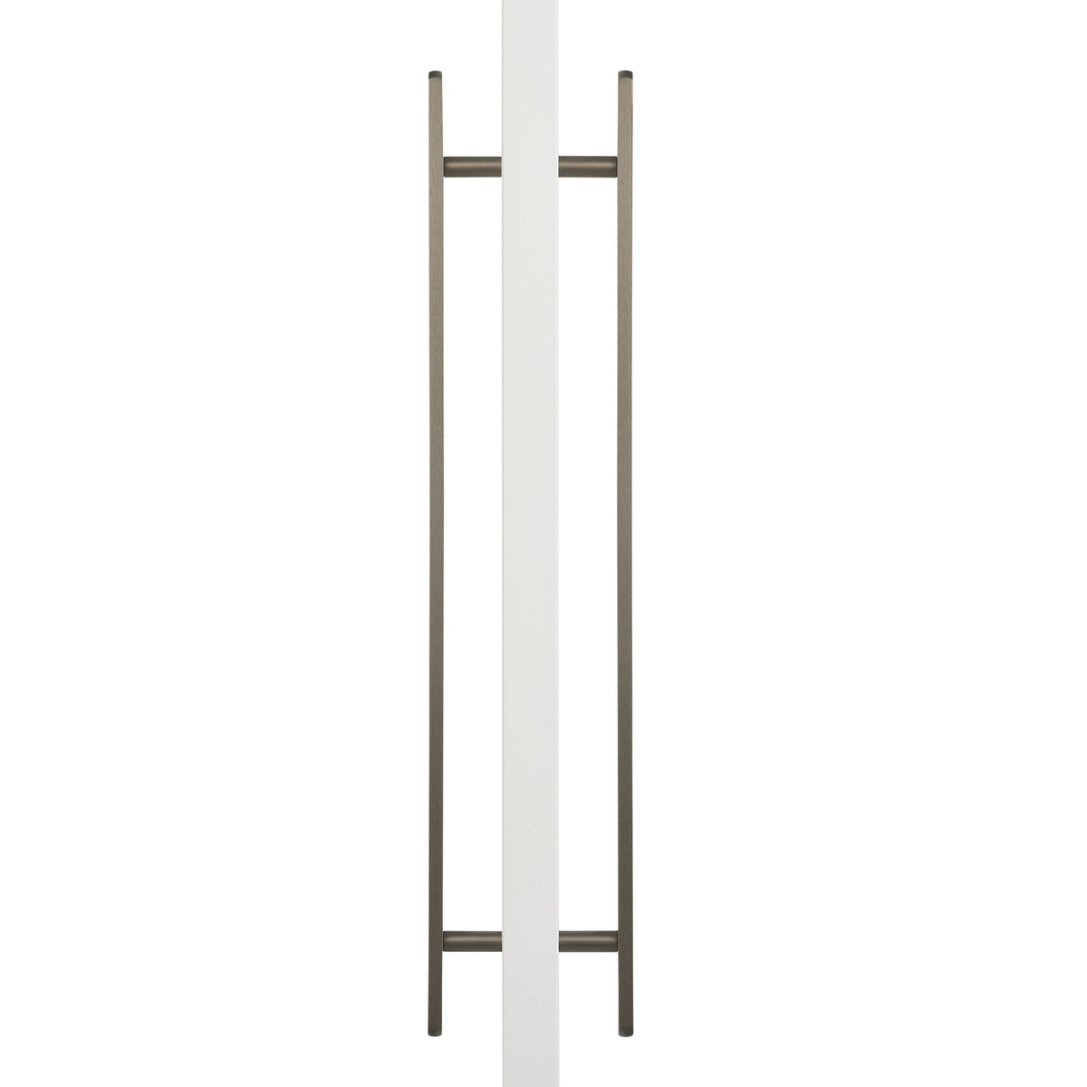 Gunmetal Oval Profile Back to Back Door Pull - Imogen