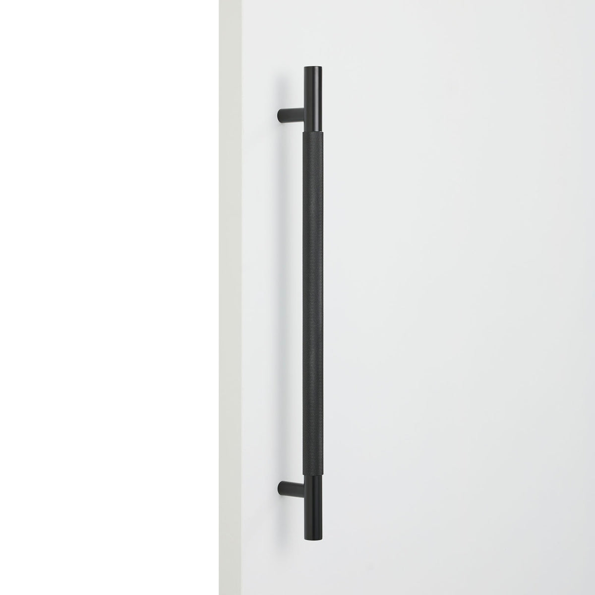 Matt Black Knurled Appliance/Door Pull - Charmian