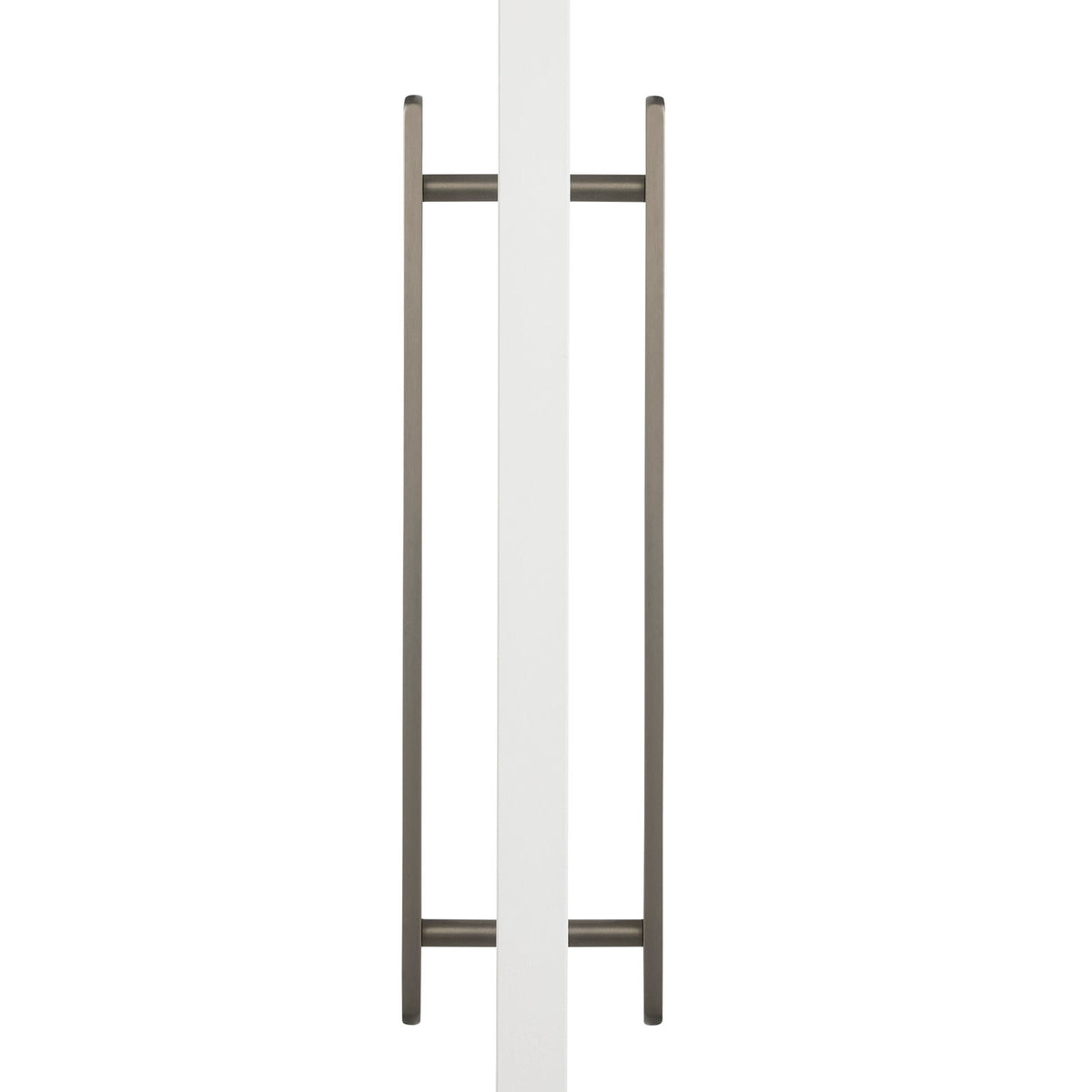 Gunmetal Oval Profile Back to Back Door Pull - Imogen