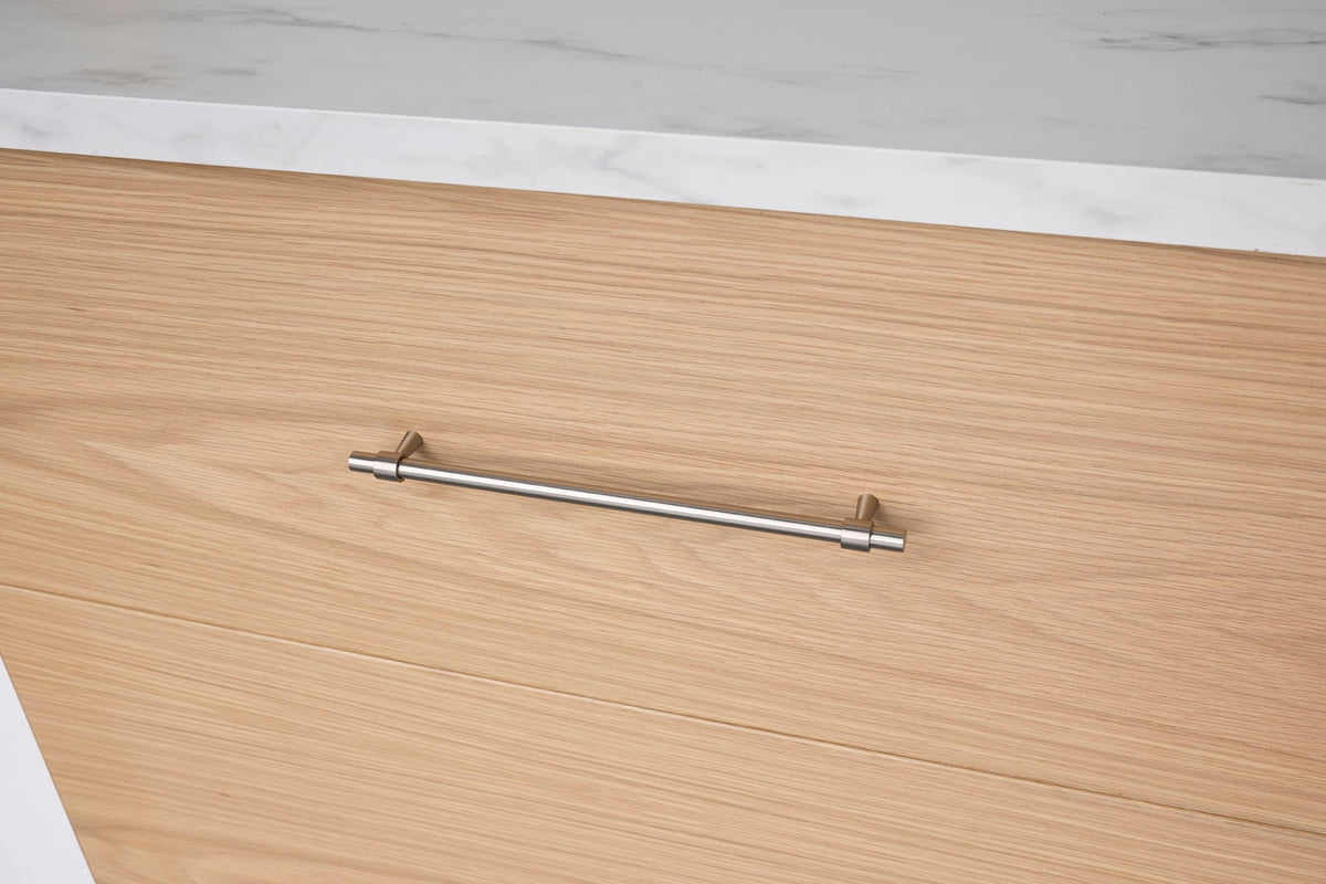 Brushed Nickel Timeless Pull - Phoebe