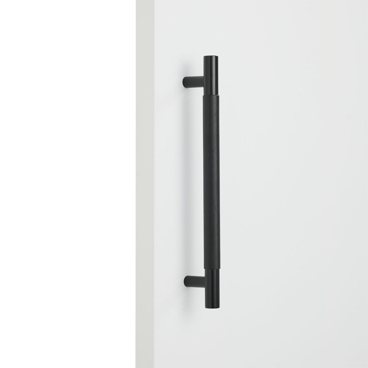 Matt Black Knurled Appliance/Door Pull - Charmian