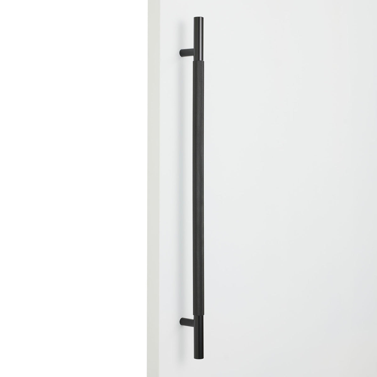 Matt Black Knurled Appliance/Door Pull - Charmian