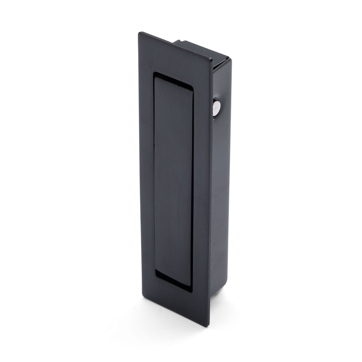 Matt Black Concealed Sliding Door Edge Pull