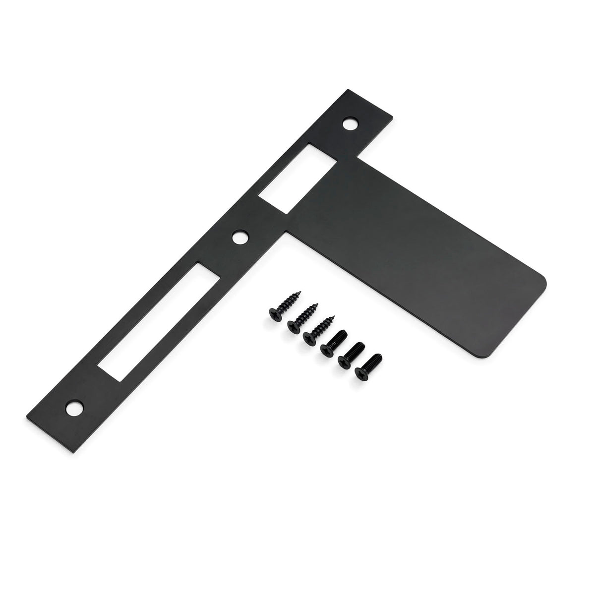 Extended 120mm Strike Plate to suit 85mm Euro Mortice Lock (Various Finishes)