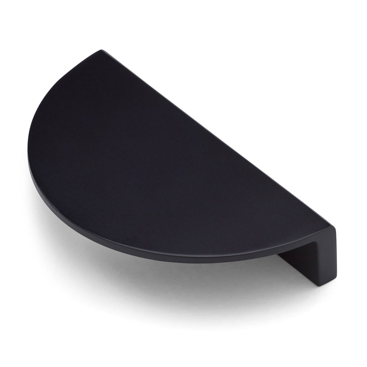 Matt Black Half Moon Cabinet Pull - Iris