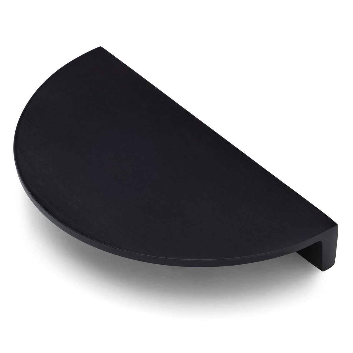 Matt Black Half Moon Cabinet Pull - Iris
