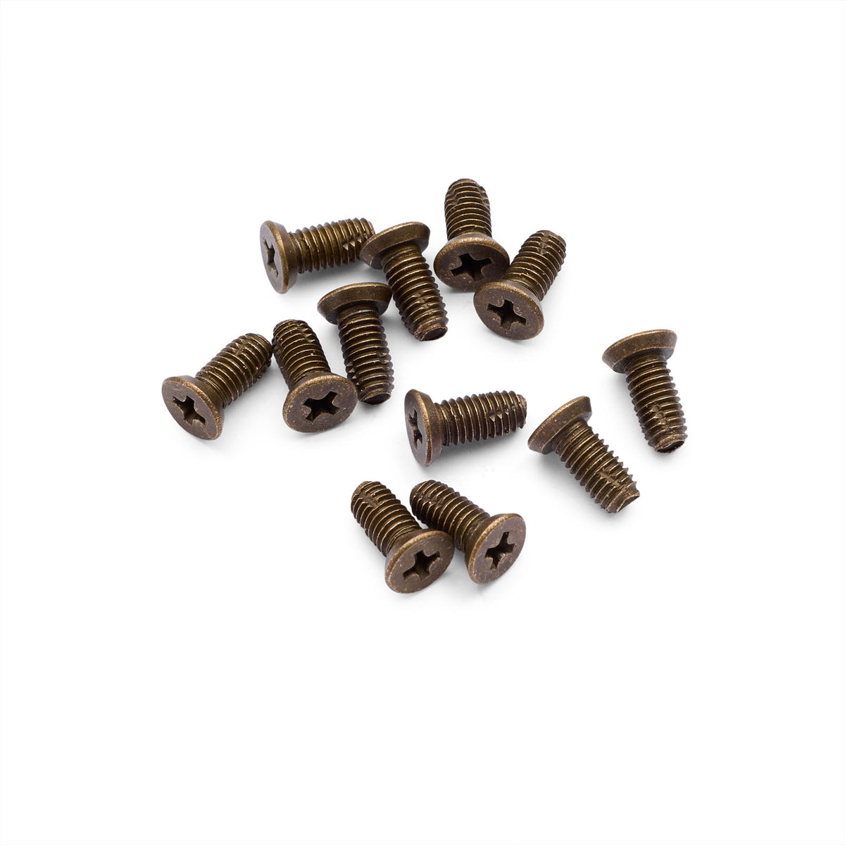 Metal Thread Hinge Screw M5 (12 pack) - Various Finishes