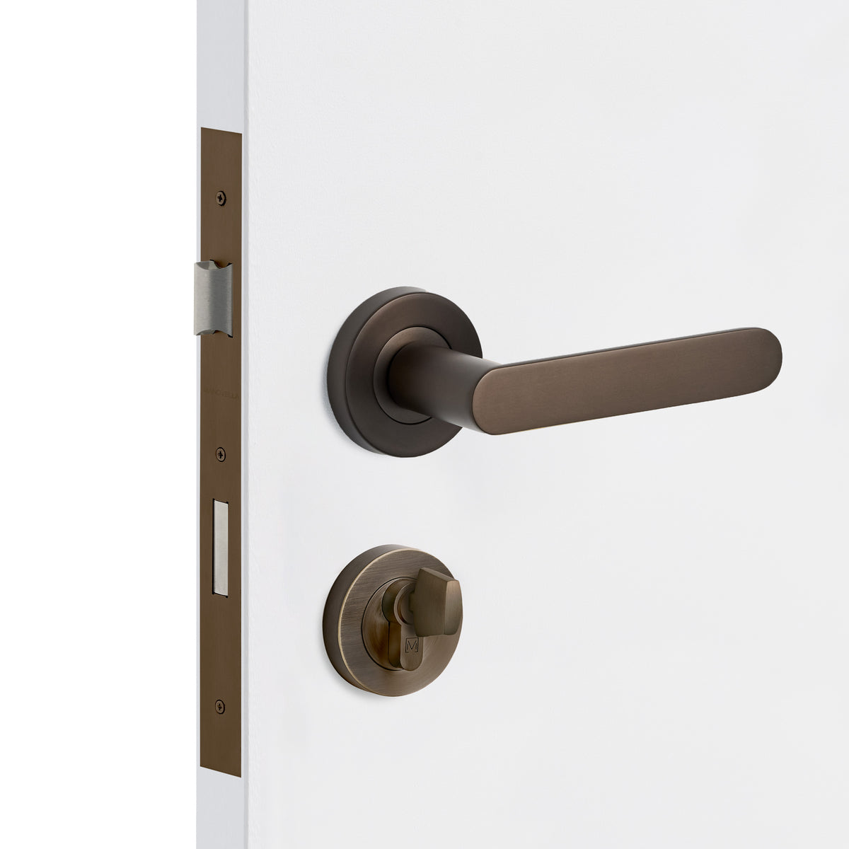 Aged Brass Fairhaven Door Handle