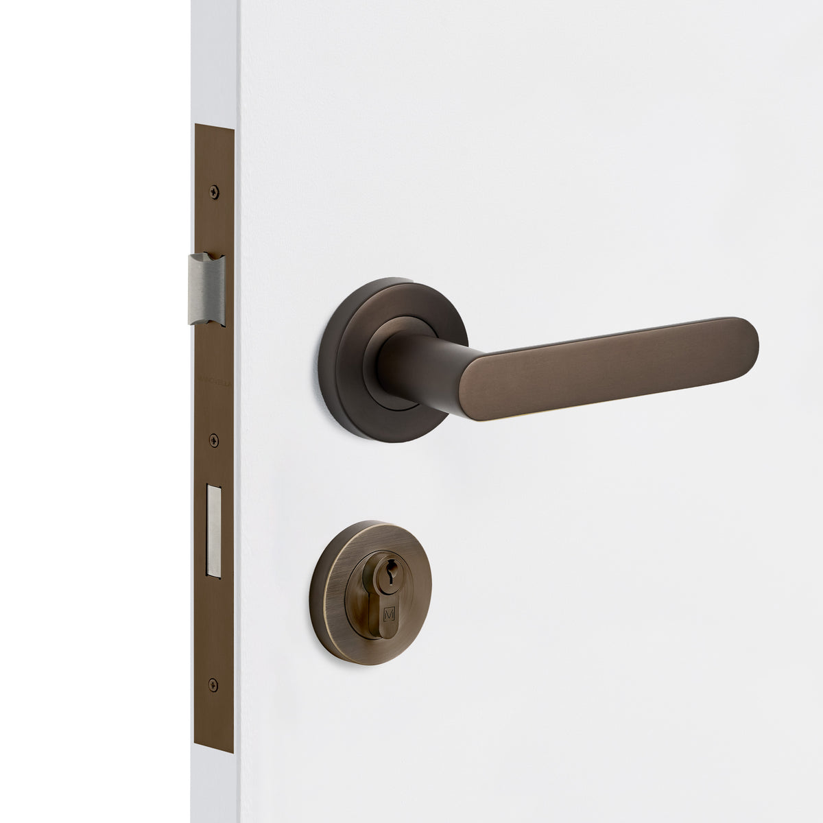 Aged Brass Fairhaven Door Handle