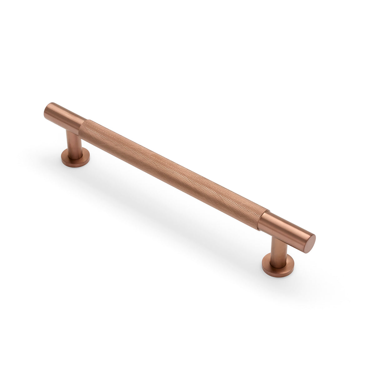Charmian - Brushed Copper Knurled Appliance/Door Pull