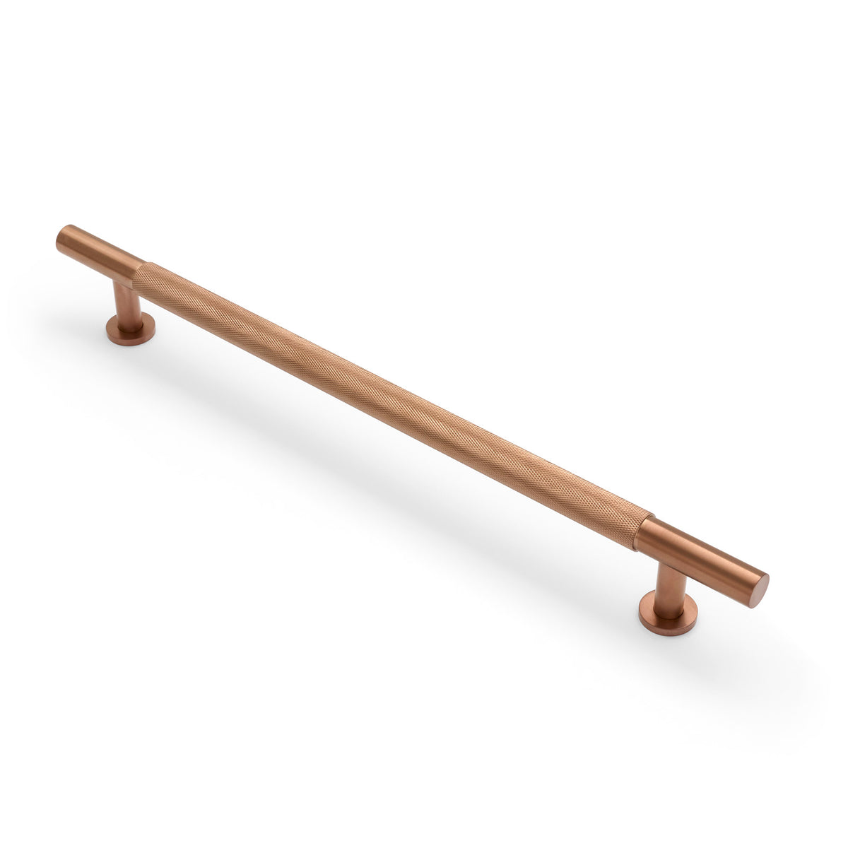 Charmian - Brushed Copper Knurled Appliance/Door Pull
