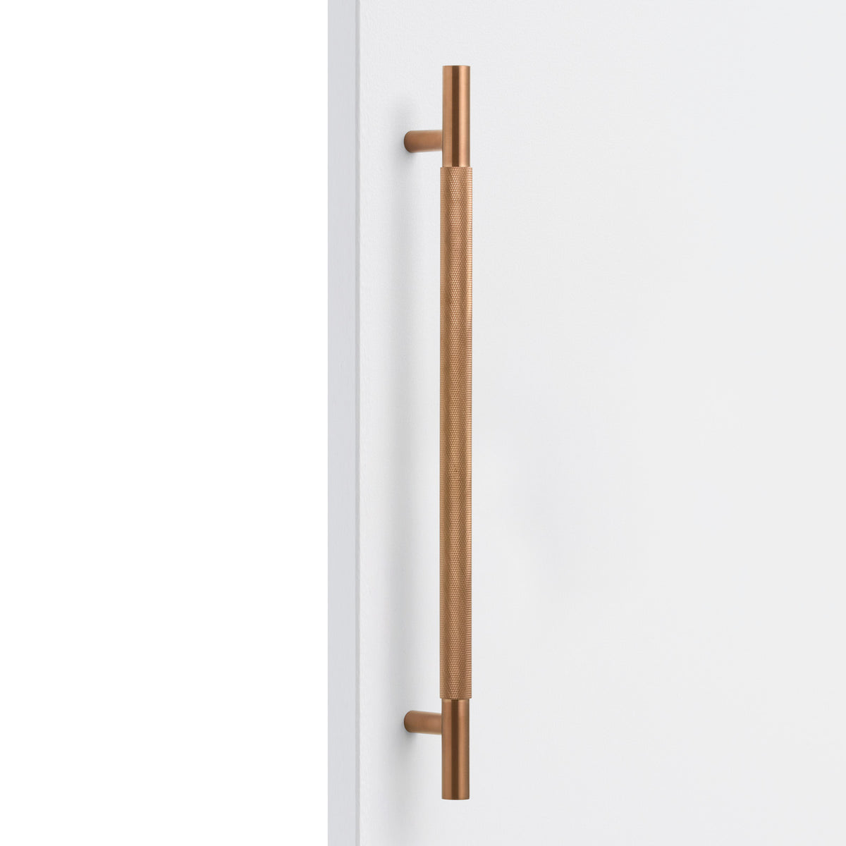 Charmian - Brushed Copper Knurled Appliance/Door Pull