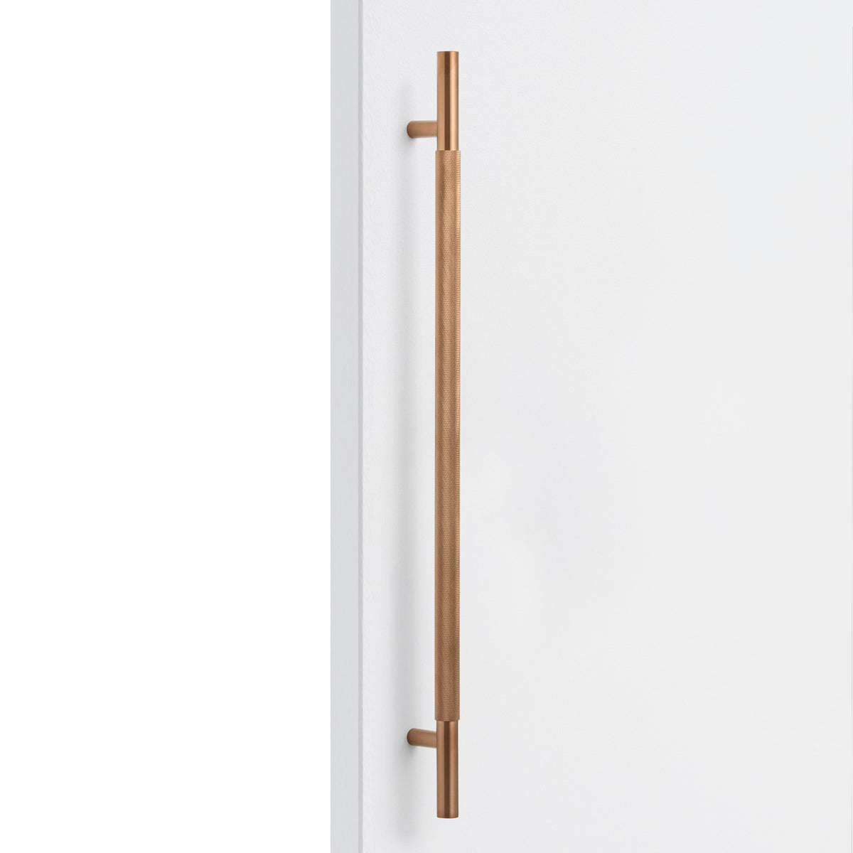 Charmian - Brushed Copper Knurled Appliance/Door Pull