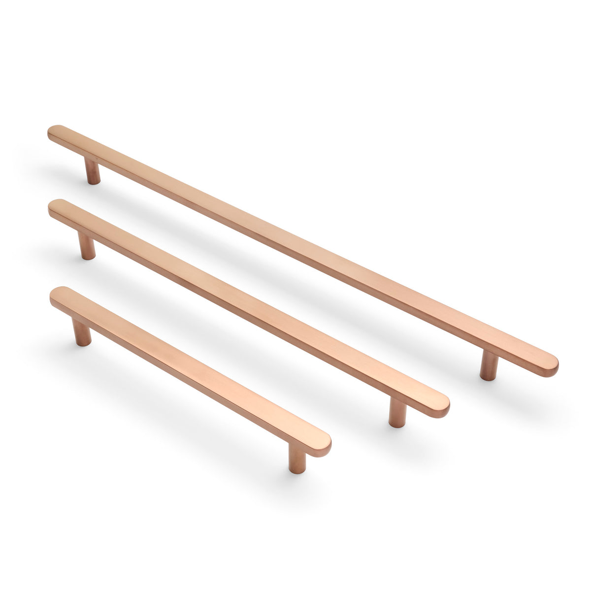 Imogen - Brushed Copper Oval Profile Appliance/Door Pull