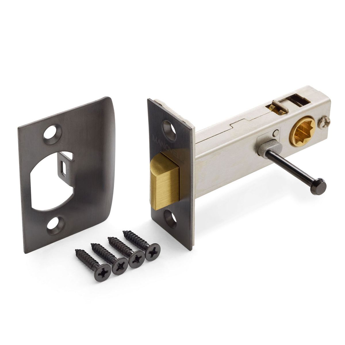 Privacy Latch 60mm Backset With D-Strike (Various Finishes)