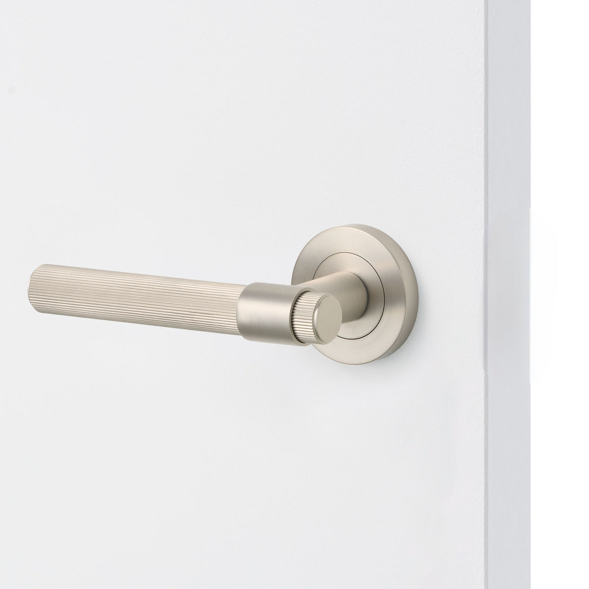 Brushed Nickel Dummy Door Handle