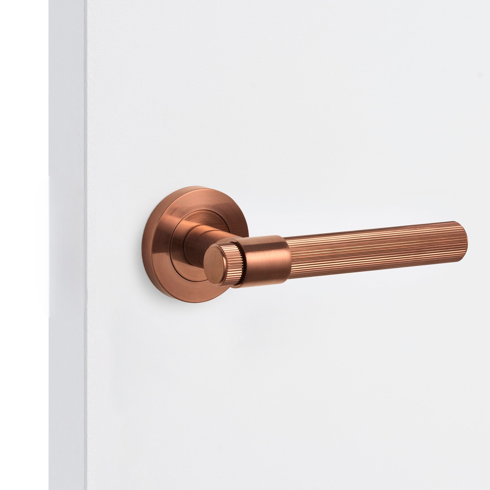 Brushed Nickel Rochester Door Handle