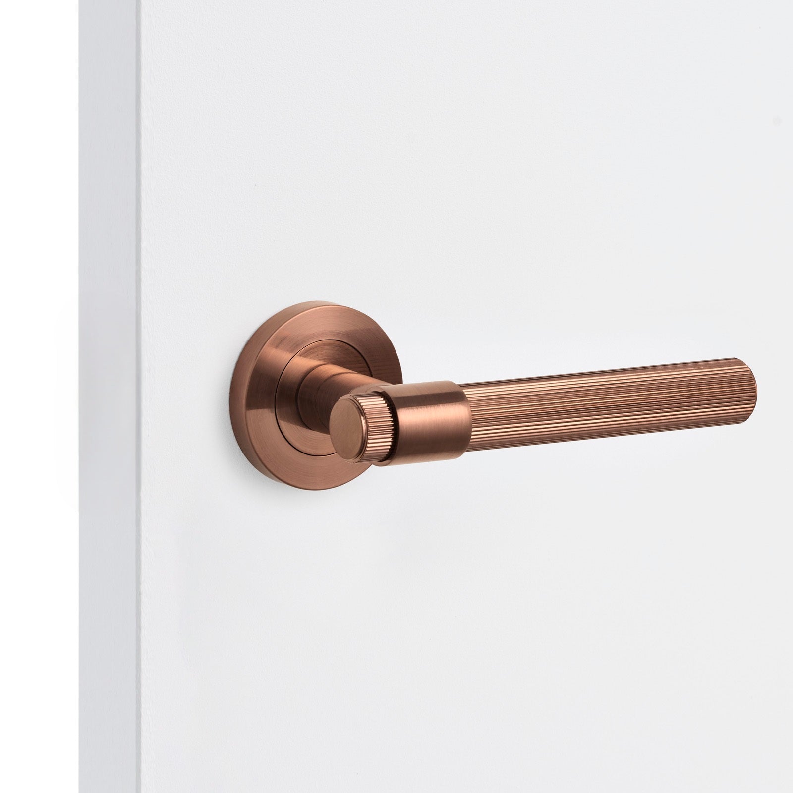 Brushed Nickel Rochester Door Handle