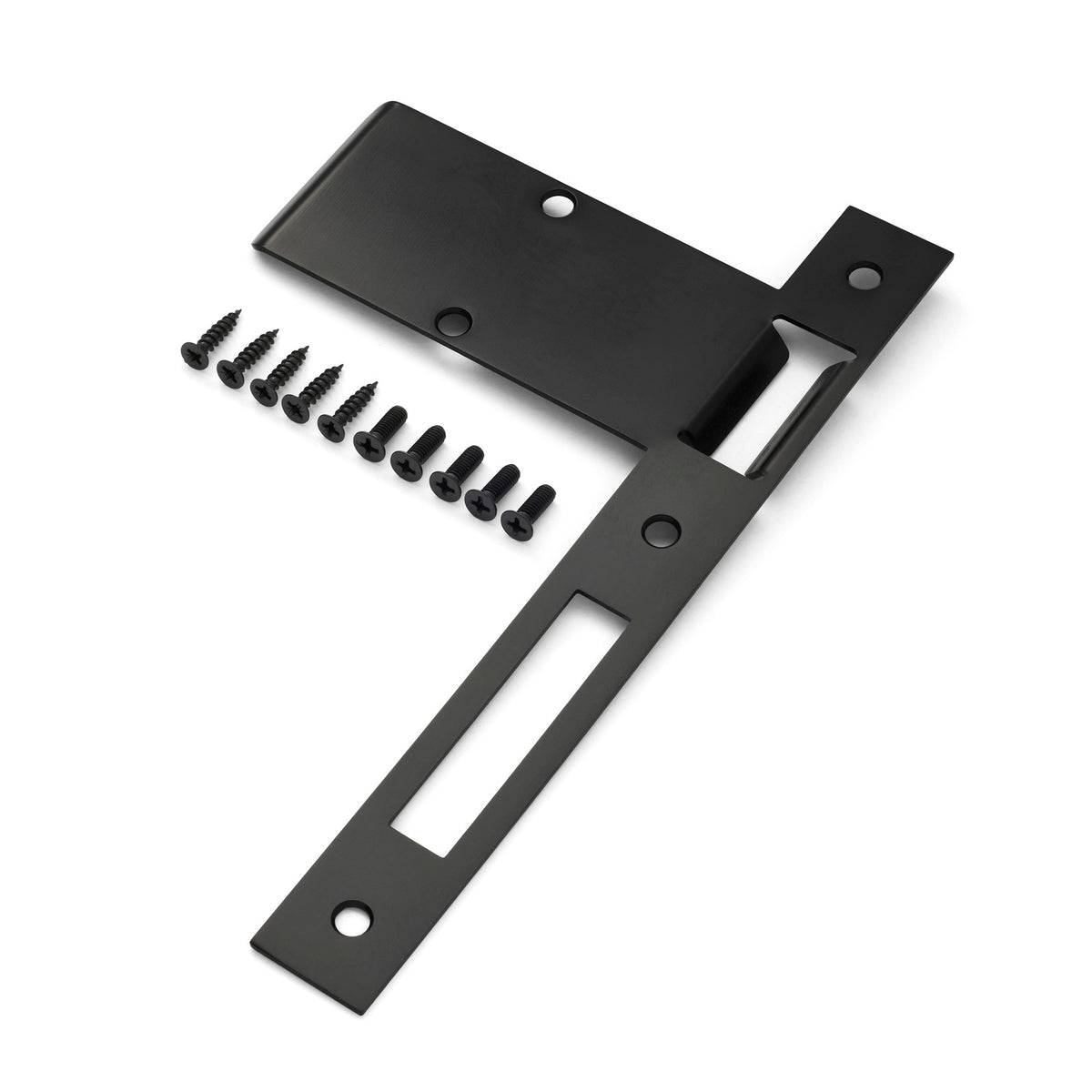 Extended 120mm Strike Plate to suit 85mm Roller Mortice Lock (Various Finishes)